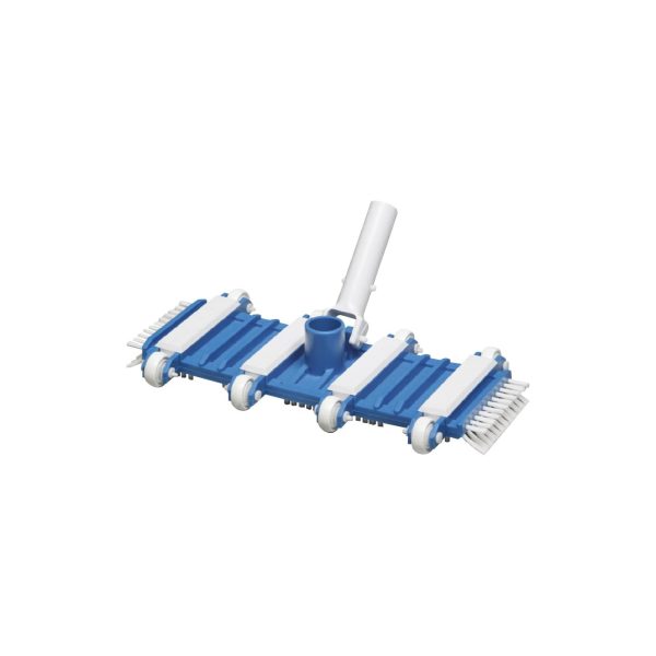 Flexible vacuum head with Side Brush (Cast iron weighted)