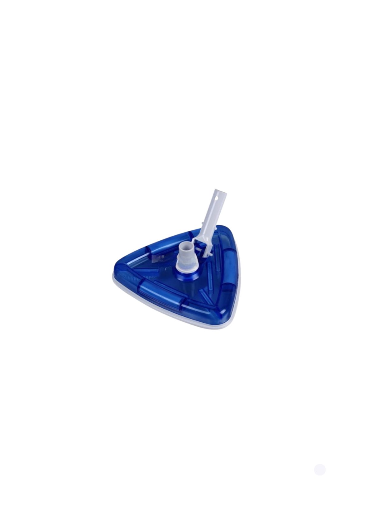 Deluxe transparent cast iron weighted vacuum head