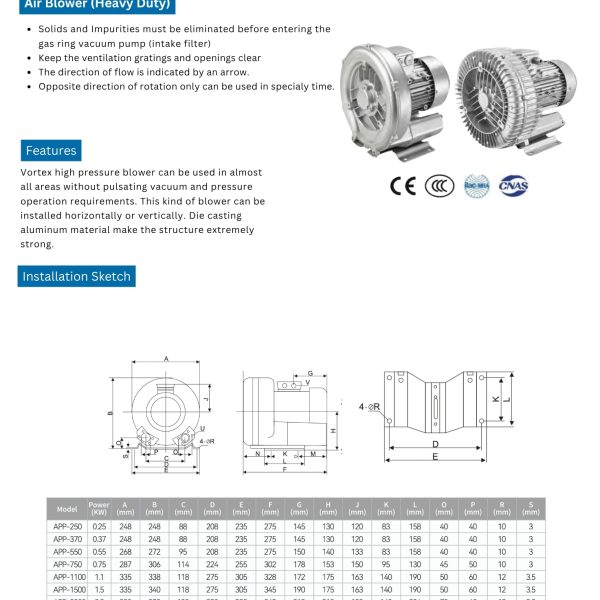 Air Blower(Heavy Duty)