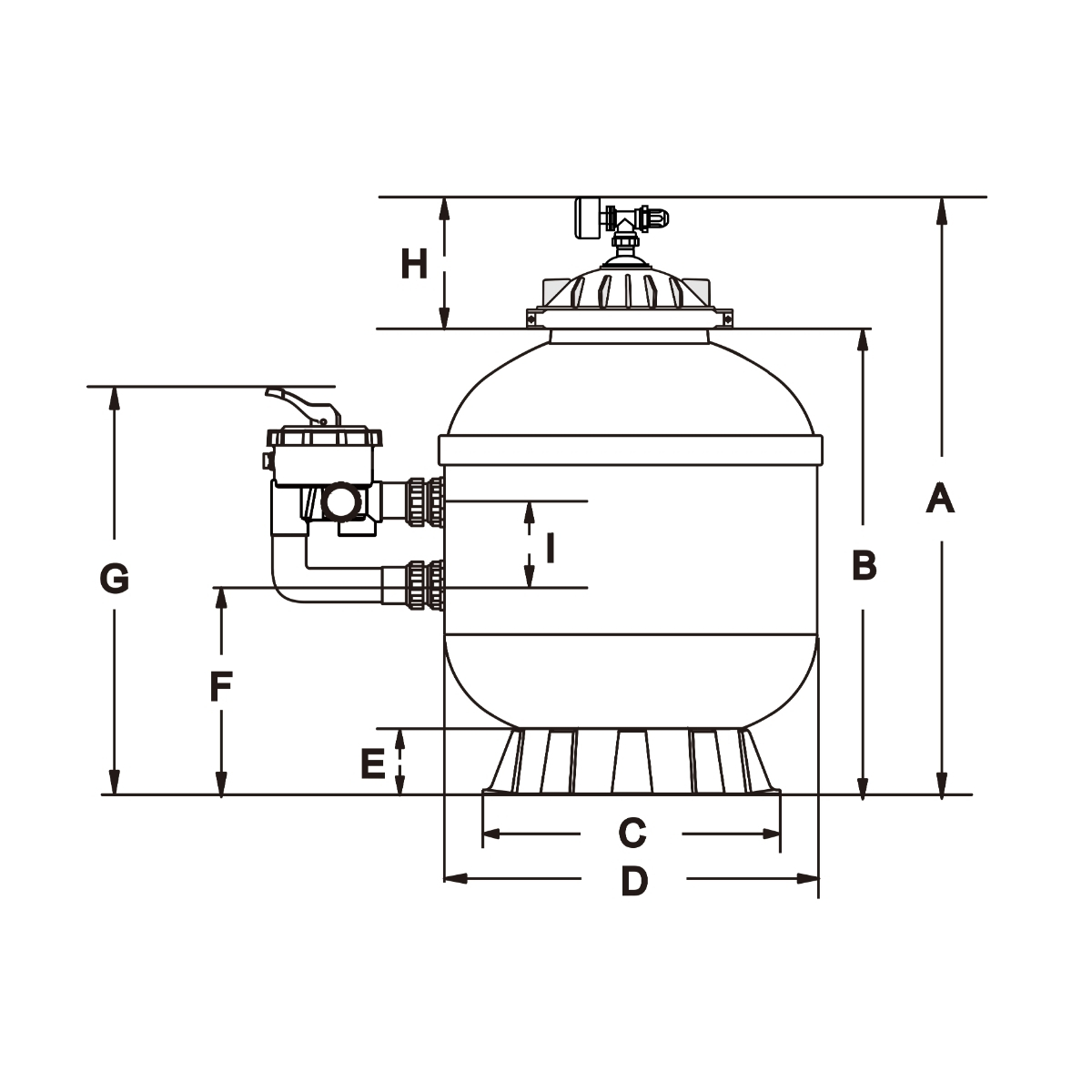 Laminated Sand filter-LS series(Side Mounted filter) - Image 3