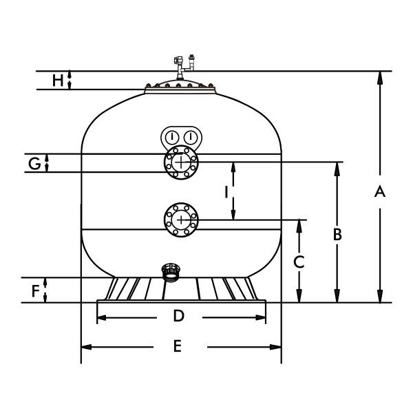 F series Vertical Commercial Filter