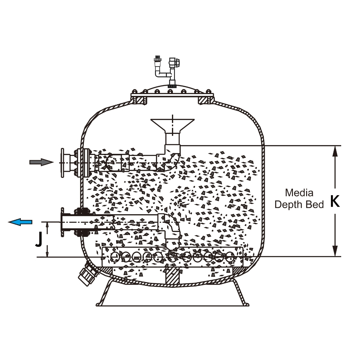 F series Vertical Commercial Filter - Image 3