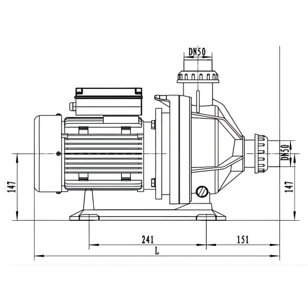 SWIM-SW Series Pool Pump (50Hz)