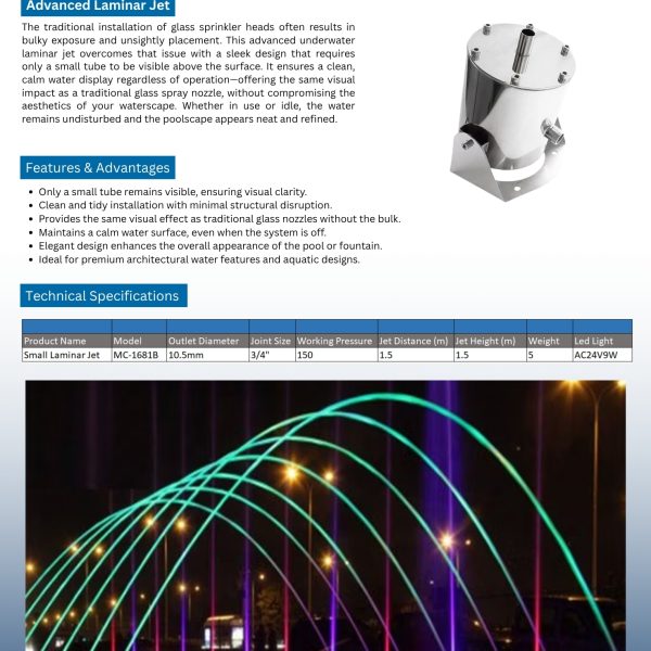 Advanced Laminar Jet